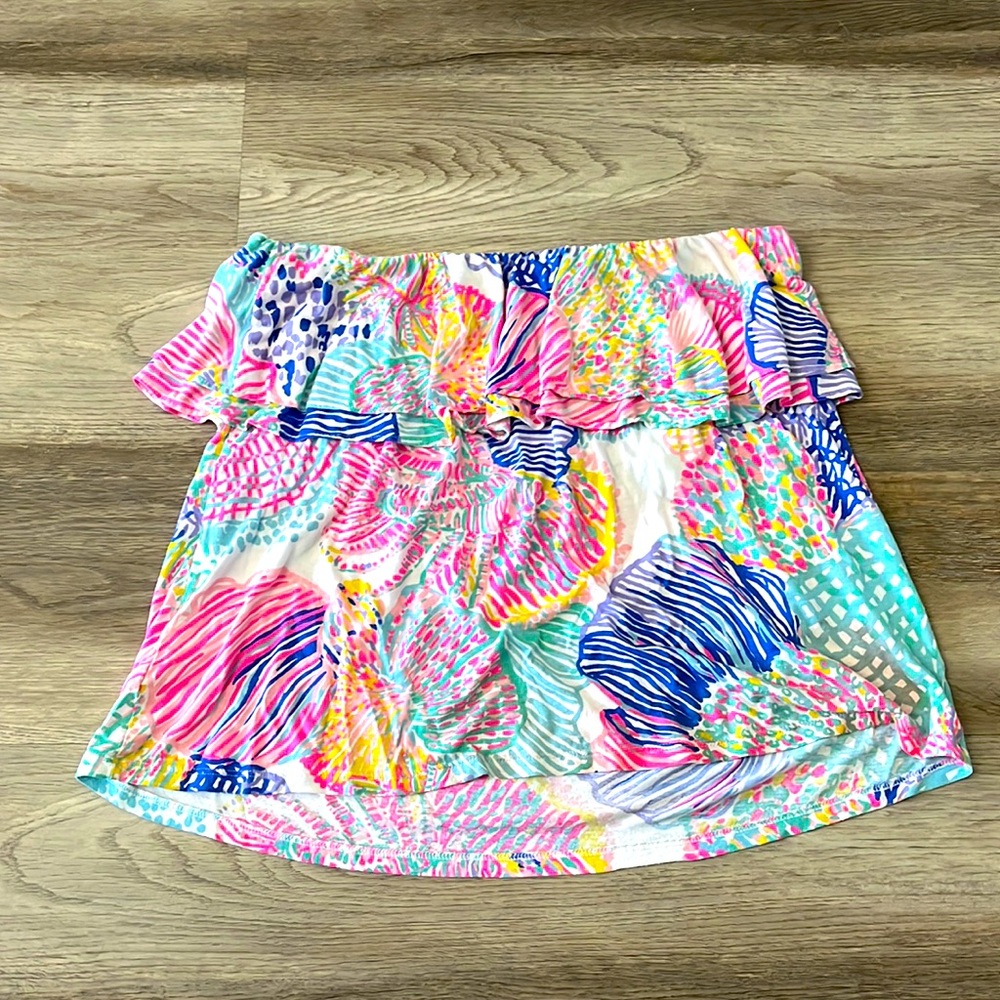 Lilly Pulitzer Strapless Top XL
